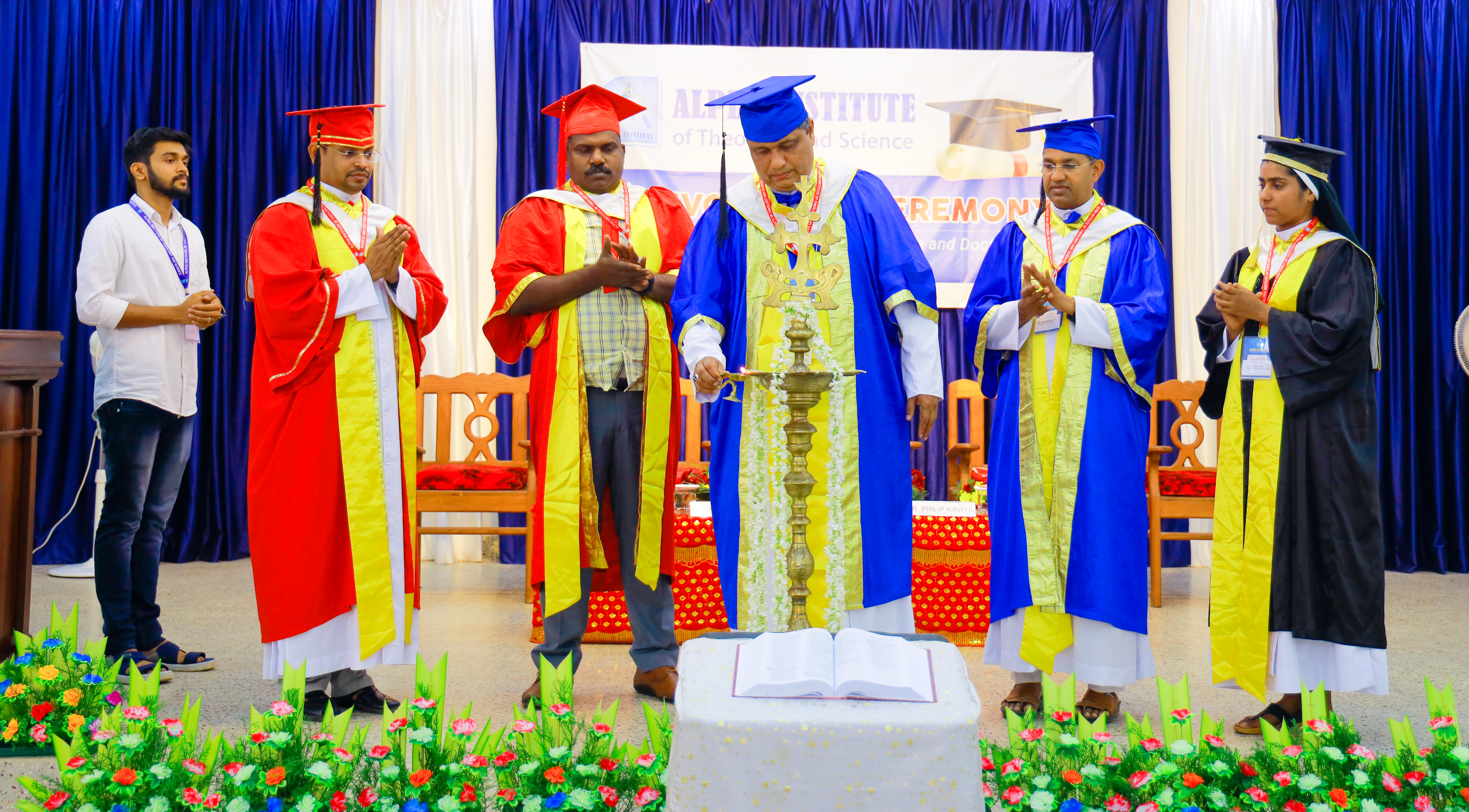 Alpha Institute project ceremony